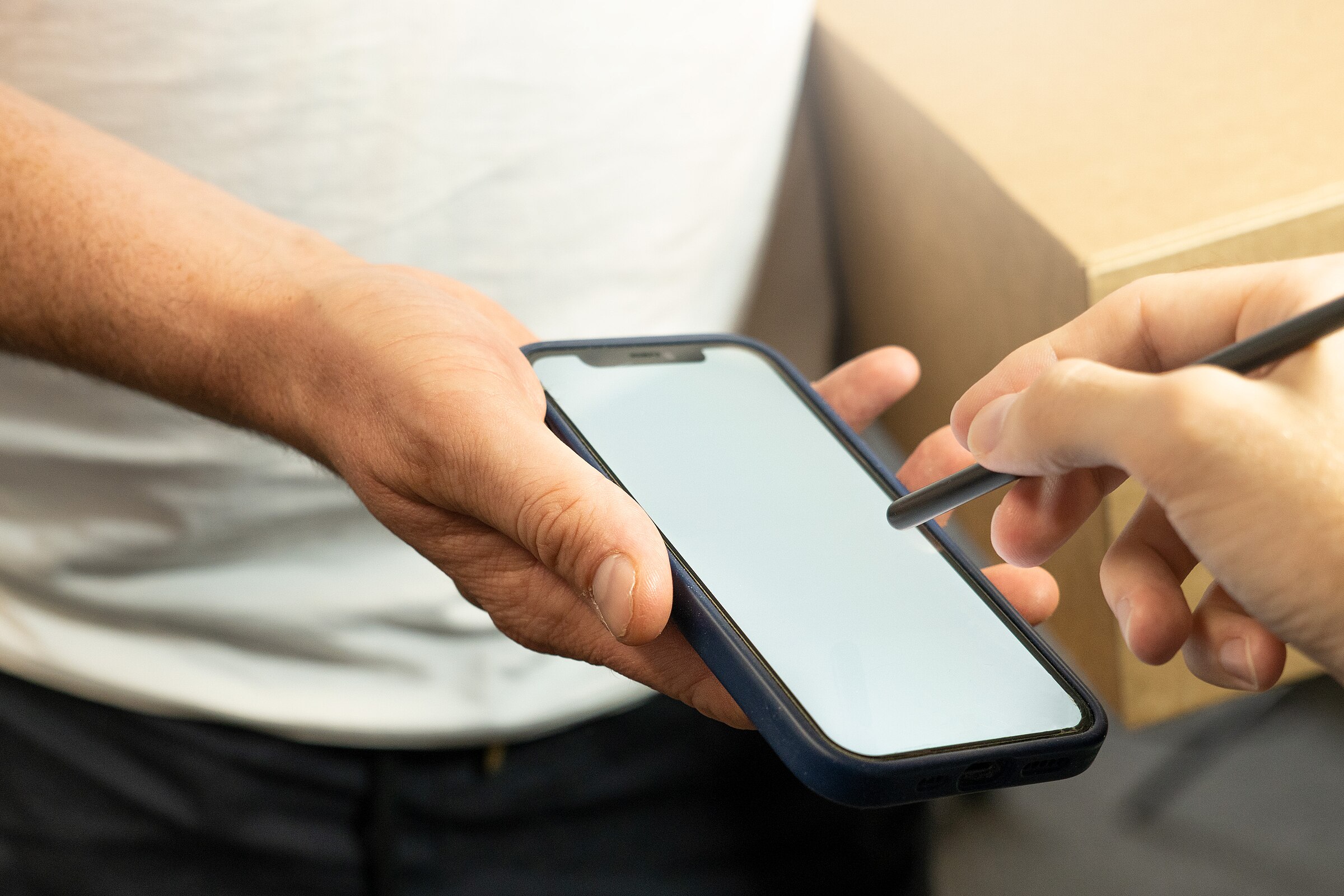 A package ready for delivery